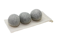 balls grey, cotton bag nature