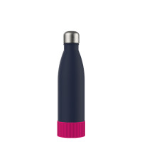 magenta, navy, silver