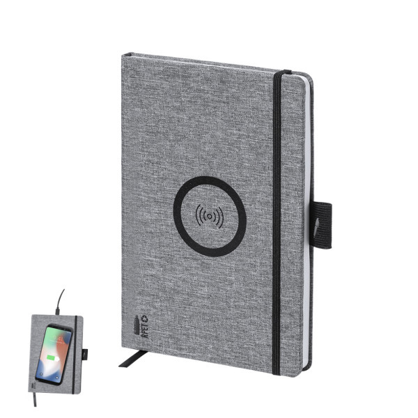 Ladegerät Notizblock Bein