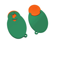 orange/green