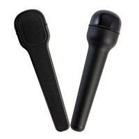 black, silver / black