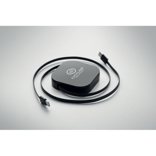 LINEA 100 - Einziehbares Ladekabel 100W