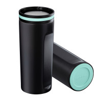 mint, black, silver, white