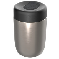 black, silver, dark grey