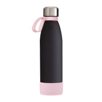 light magenta, pink, black