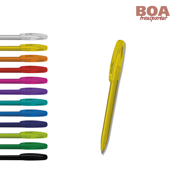 Klio-Eterna - Boa transparent - Drehkugelschreiber