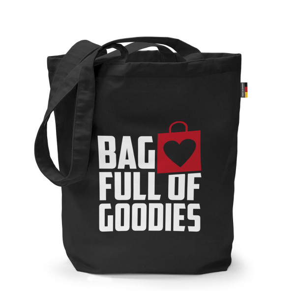 Baumwolltasche mit Bodenfalte Made in Germany – LEIPZIG