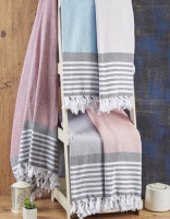 Aqua Blue, White, Black