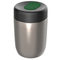 black, silver, green