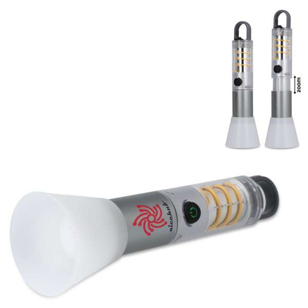 Multifunktions-Taschenlampe aus recycelten Materialien