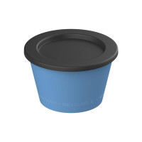 comfortable blue/black