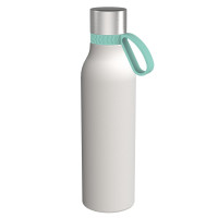 hellblau, silber, weiß