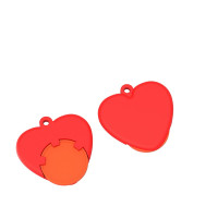 orange/red