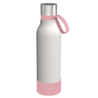 hellmagenta, rose, silber, weiß