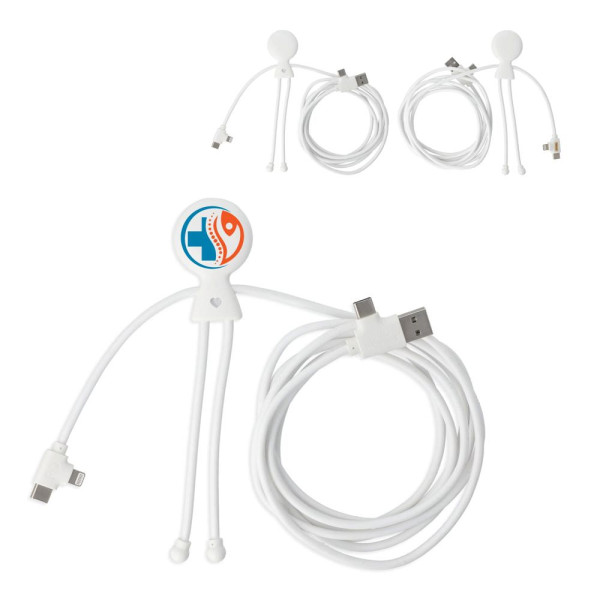 2092 - Xoopar Mr. Bio Lang 60 W PD Multi-Ladekabel 2 Meter