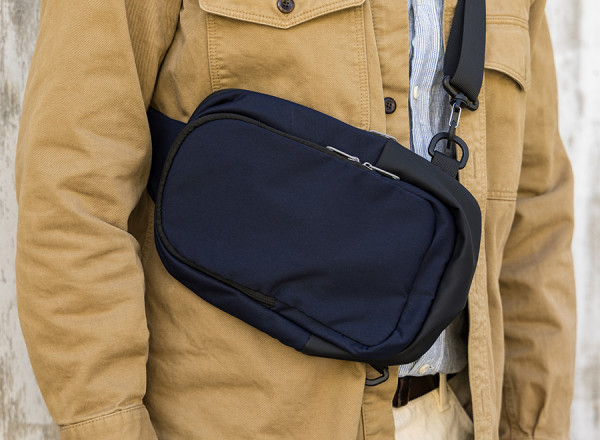 Umhängetasche 'Almeria', Polycotton Mitternachtsblau