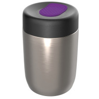 black, silver, purple