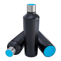 cyan, schwarz, silber