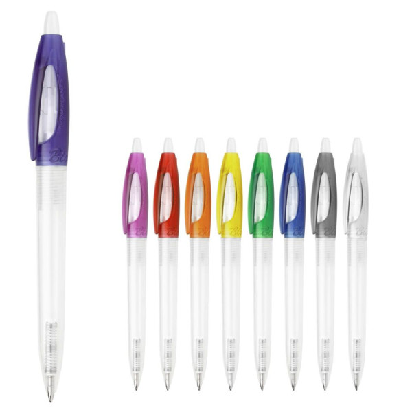 Kugelschreiber Bio-S! Clear Transparent