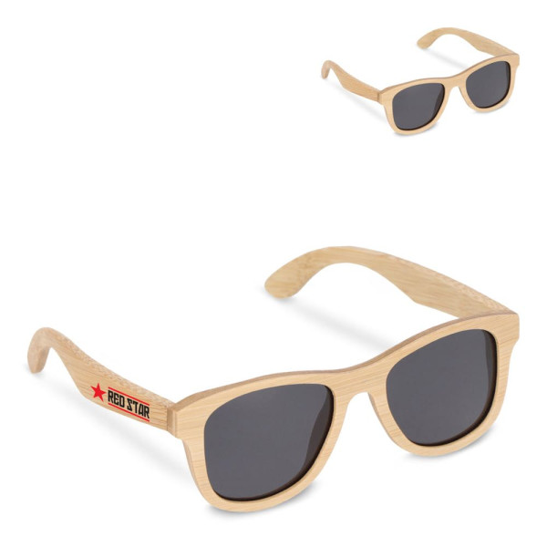 Justin Sonnenbrille aus Bambus UV400