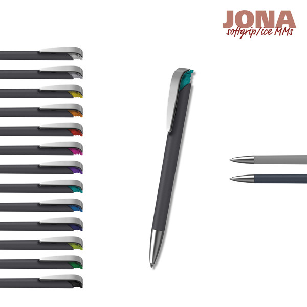 Klio-Eterna - Jona softgrip/ice MMs - Druckkugelschreiber