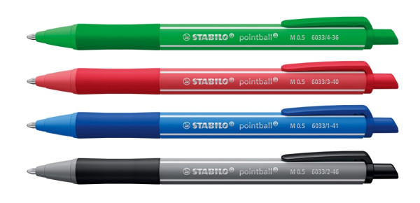 STABILO pointball colorful Kugelschreiber