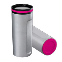 magenta, silver, white