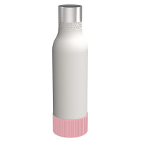 hellmagenta, rose, silber, weiß