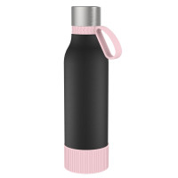 hellmagenta, rose, schwarz, silber