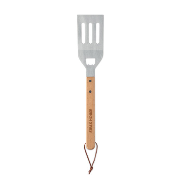 OPENCOOK - Grill-Spachtel mit Buchenholz